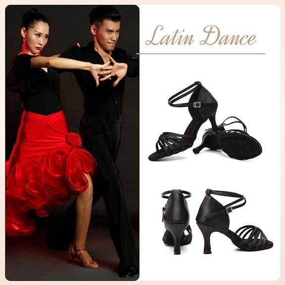 Go Salera ® Zapatos de baile Profesionales para Bailar y Caminar